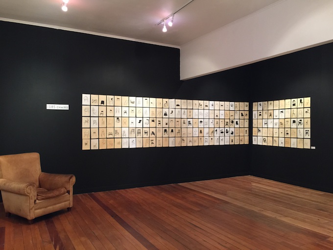 Susan Hurrell Fieldes | 185 Chairs   |  Box Room  | McAtamney Gallery and Design Store | Geraldine NZ